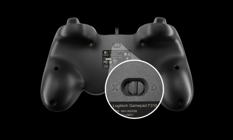 logitech pc controller setup f310