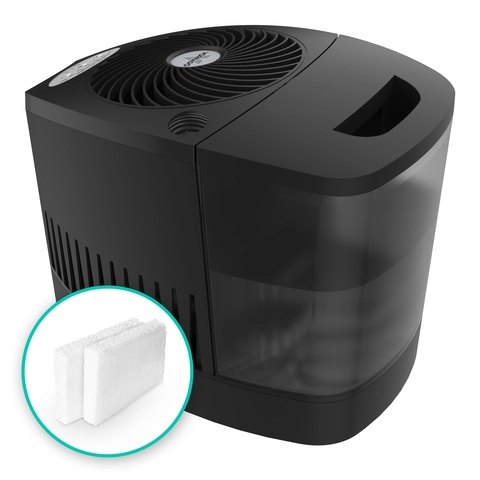 Evap3 Total Room online Evaporative Humidifier, Black