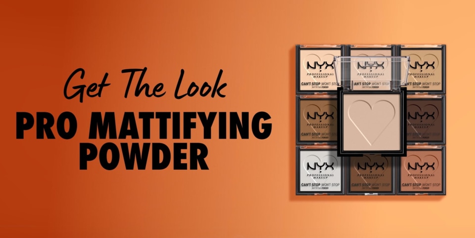 NYX Professional Makeup Can't Stop Won't Stop Mattifying Pressed Powder, Bright  Translucent, 0.21 oz