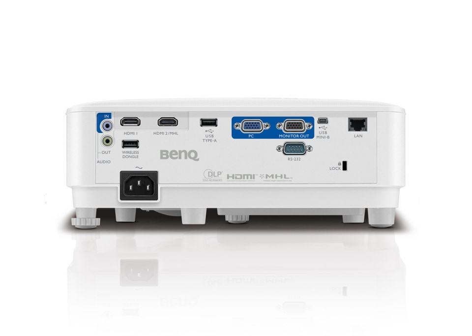 Proyector BenQ MX613ST XGA, DLP, 2800 Lúmenes, HDMI, VGA, USB, 3D -  9H.J4277.13L