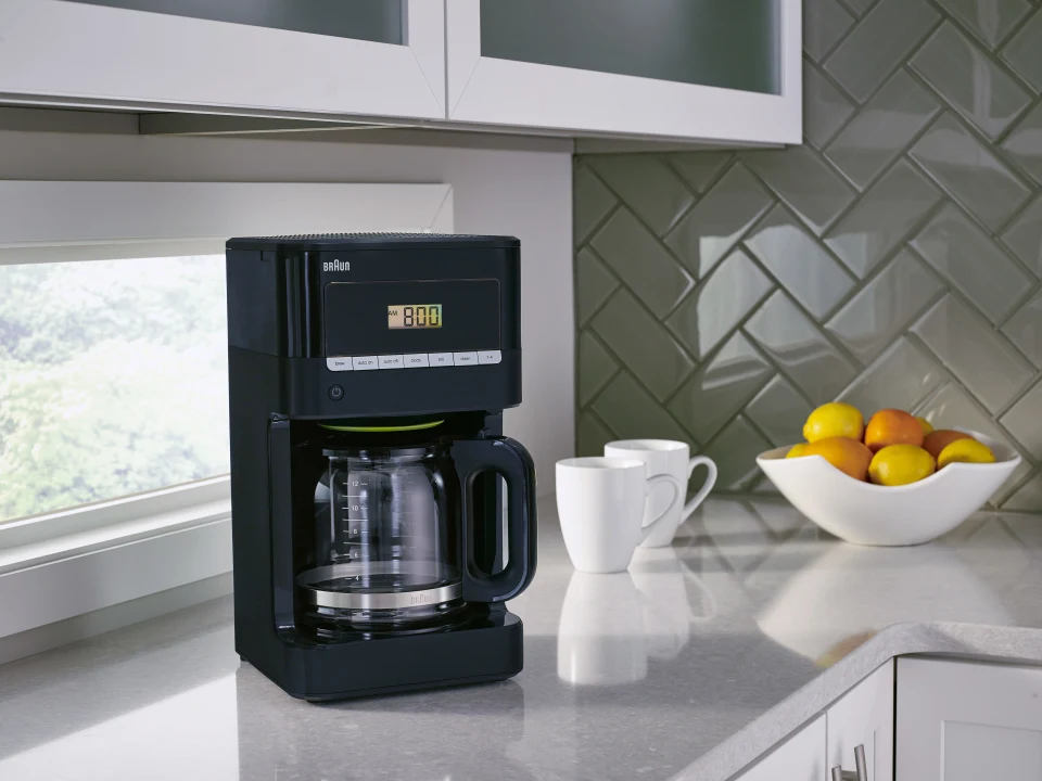 Braun 12 Cup Drip Coffee Maker, KF7000BK - Walmart.com
