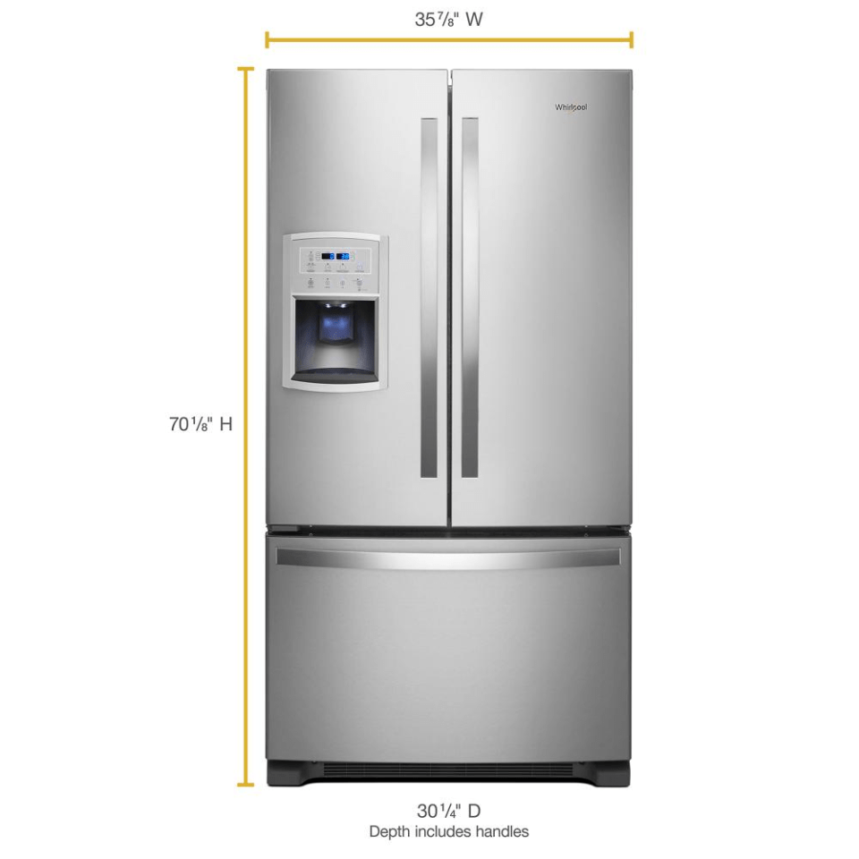 whirlpool wrf550cdhz refrigerator