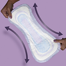 Poise Overnight Incontinence Pads for Women, Ultimate Absorbency