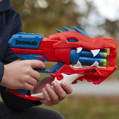 NERF DinoSquad Armorstrike Dart Blaster, 16 Darts, Indoor and Outdoor  Games, Dinosaur Toys for 8 Year Old Boys and Girls and Up - Yahoo Shopping