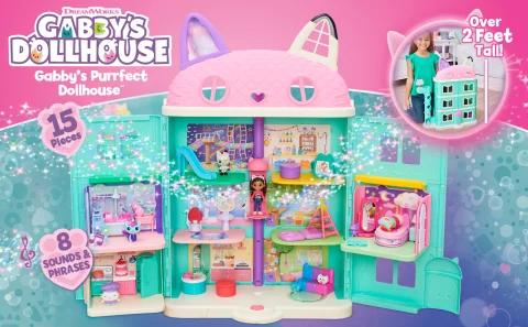 Gabby's Dollhouse, Purrfect popular Dollhouse