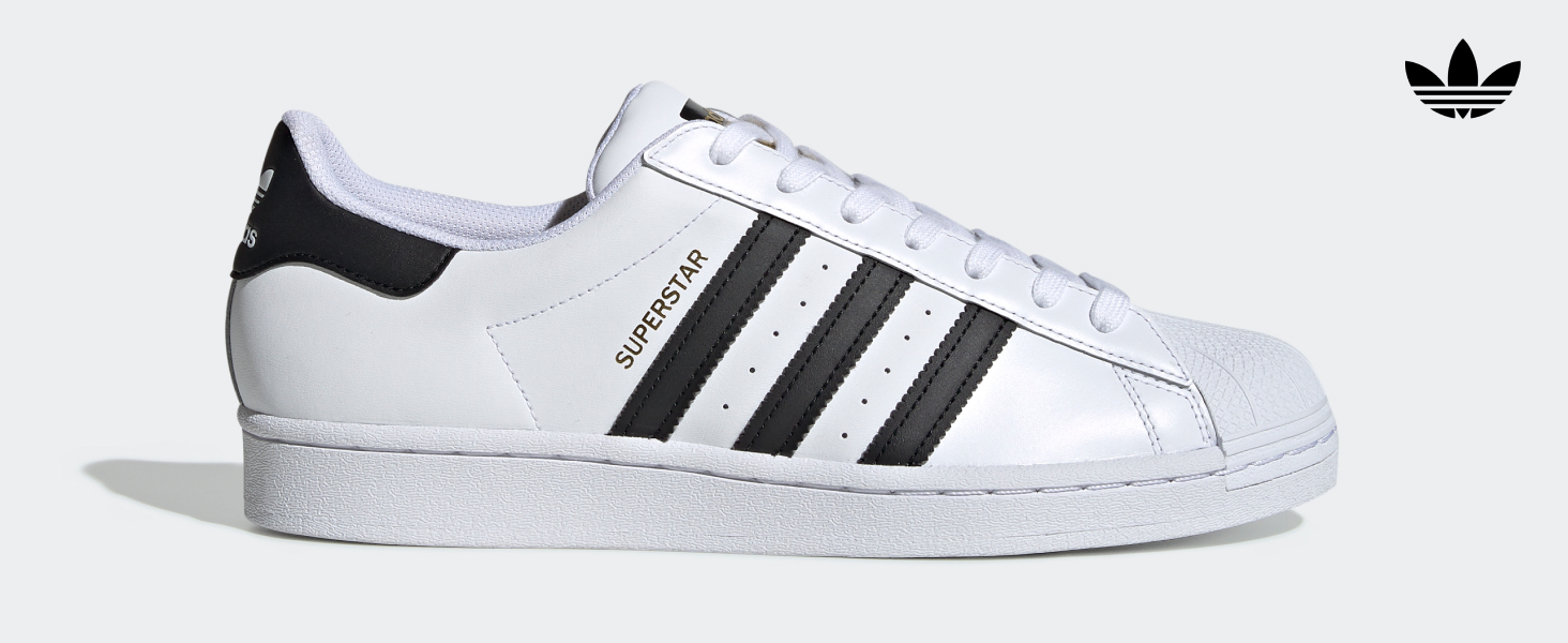 Grade-School outlet Adidas Superstar J White/Black FU7712 Size 4.5