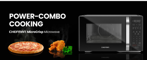 Chefman Powercrisp 1.1-cu.ft. Microwave Air Fryer, Microwaves