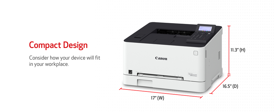 Impresora canon lbp633cdw laser color i - sensys a4 - 21ppm - usb - red -  wifi - pcl - duplex impresion - impresion movil - segu