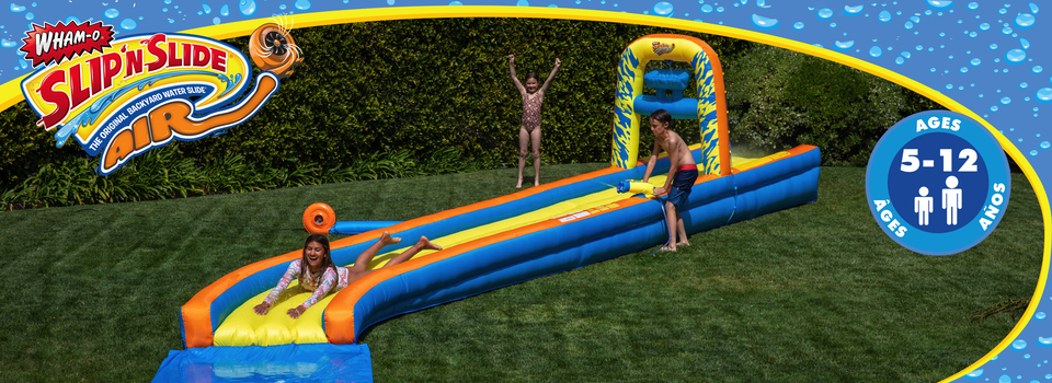 30ft Constant Air Slip N Slide banner.