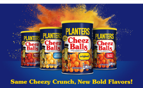 PLANTERS® Cheez Balls 1.2 oz canister - PLANTERS® Brand