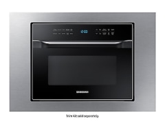 Samsung - 1.2 Cu. ft. Countertop Convection Microwave with PowerGrill - Black