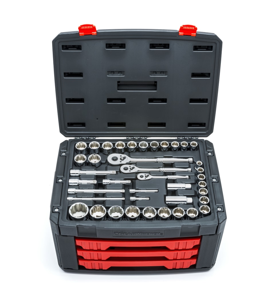 小物などお買い得な福袋 GEARWRENCH 239 Pc. Mechanics Tool Set in Drawer Storage Box  80942 141 並行輸入