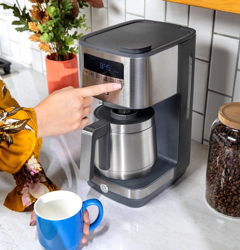 Cuisinart Thermal Carafe Grind & Brew Auto Coffee Maker, Built-In Blade