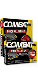 Combat Max Roach Defense System with Bait Stations & Gel - Gillman