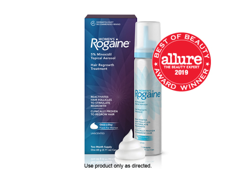 Women's Rogaine 5% Minoxidil Topical Foam, Two |