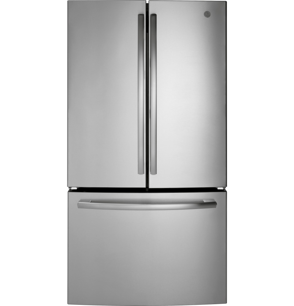 Ge Appliances Counter Depth French Door Refrigerator In Fingerprint