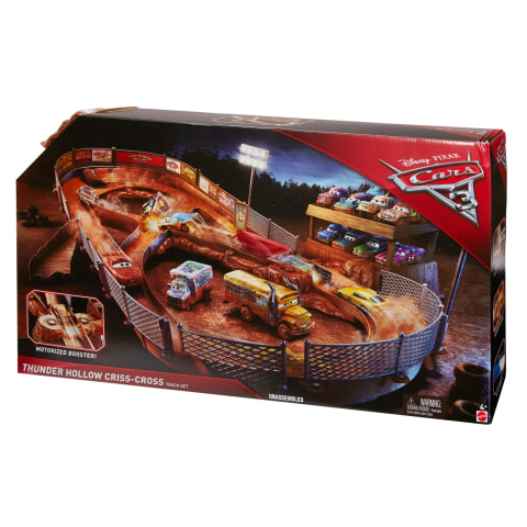 Disney pixar Cars 3 Thunder Hollow Speedway Racetracks