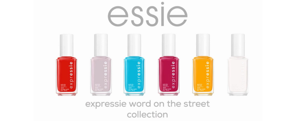 essie Expressie Quick Dry Nail Polish, Seize the Minute, Blue Toned Red, 0.33 fl oz Bottle - image 2 of 9