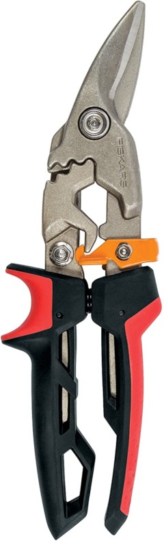 Fiskars Aviation Snips 12 OAL 1 1 2 LOC Steel Blades
