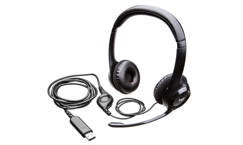 Logitech H390 Over-Head Comfort USB Headset w/ Noise-Canceling Microphone *  NEW