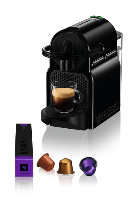 Compatibel met Voorzien tot nu Nespresso by De'Longhi Inissia Single-Serve Espresso Machine in Black -  Walmart.com