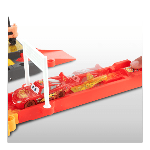 Disney And Pixar Cars Toys Track Set And Storage Race And Go Playset