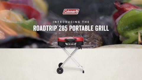 Coleman Roadtrip 285 Portable Stand-up Propane Grill - Green