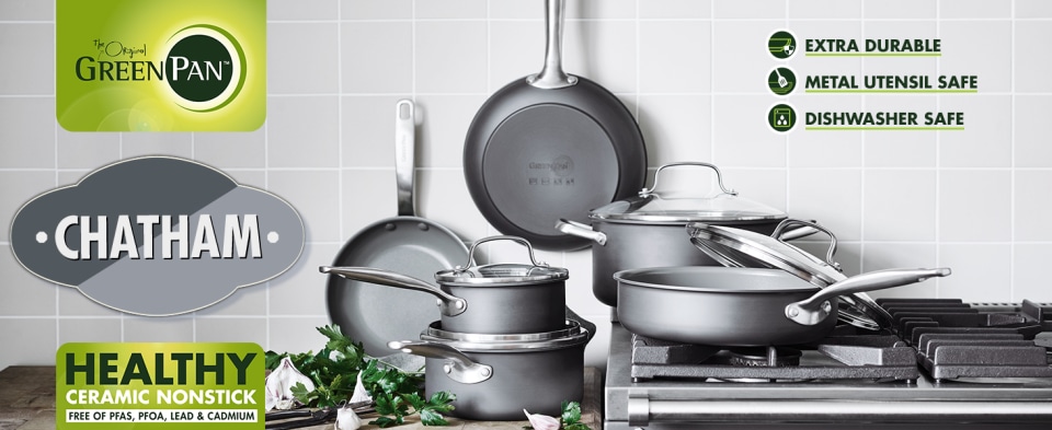 EatingWell 11 Ceramic-Coated Everyday Pan Set - 20648318