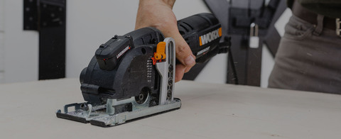 Worx Electric Corded Versacut Compact Circular Saw with Laser