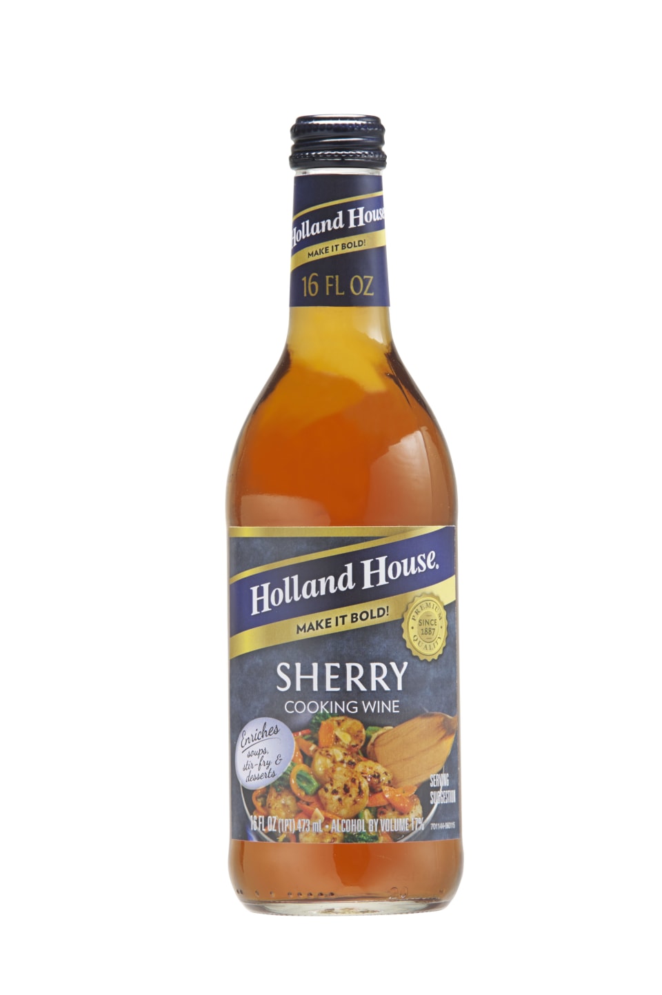 Holland House Sherry Cooking Wine, 13.1 oz.