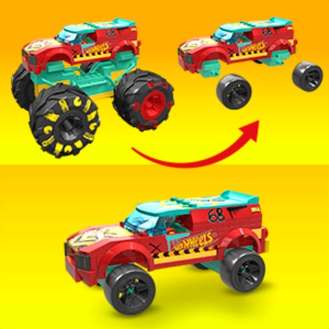Mega construx Hot Wheels Monster Trucks Pista Demo Derby
