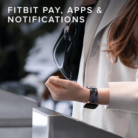 Fitbit Versa 2 Health and Fitness Smartwatch 40mm Carbon Aluminum Case with  Black Band