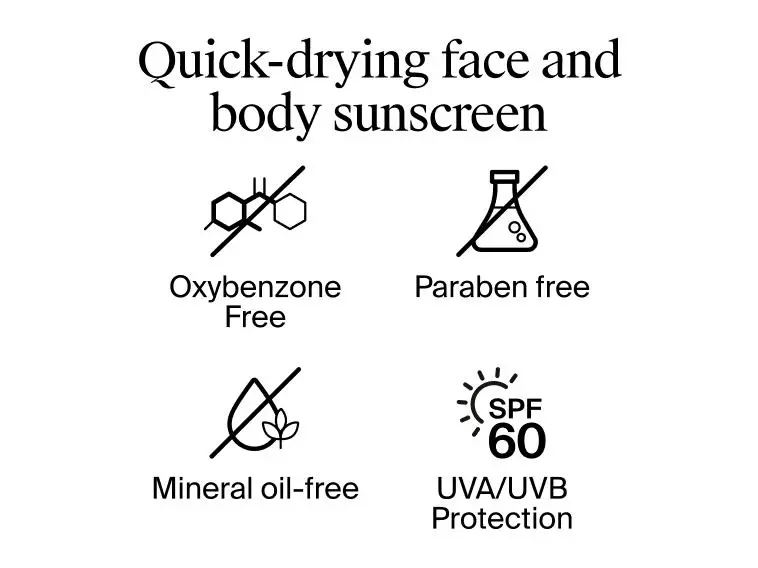 no oxybenzone, sunscreen for face, sunscreen for oily skin, face sunscreen spf 50, matte sunscreen