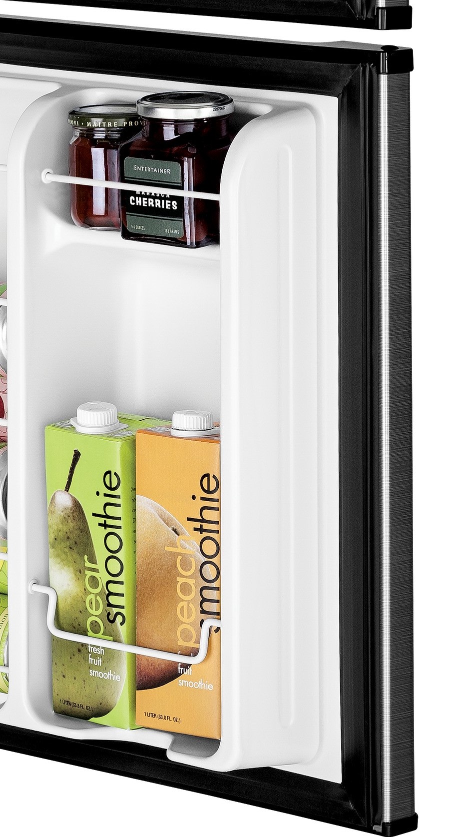 GE Appliances 3.1 Cubic Feet Double-Door Compact Refrigerator in