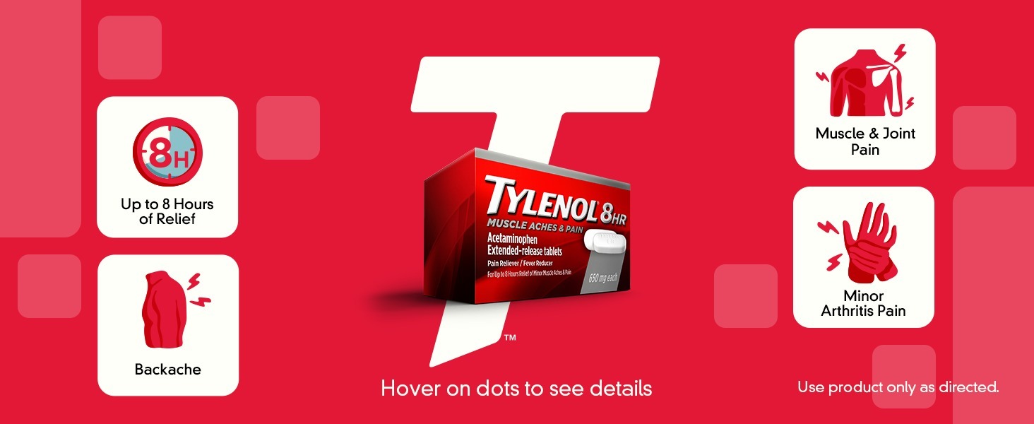 TYLENOL® 8 HR Muscle Aches & Pains