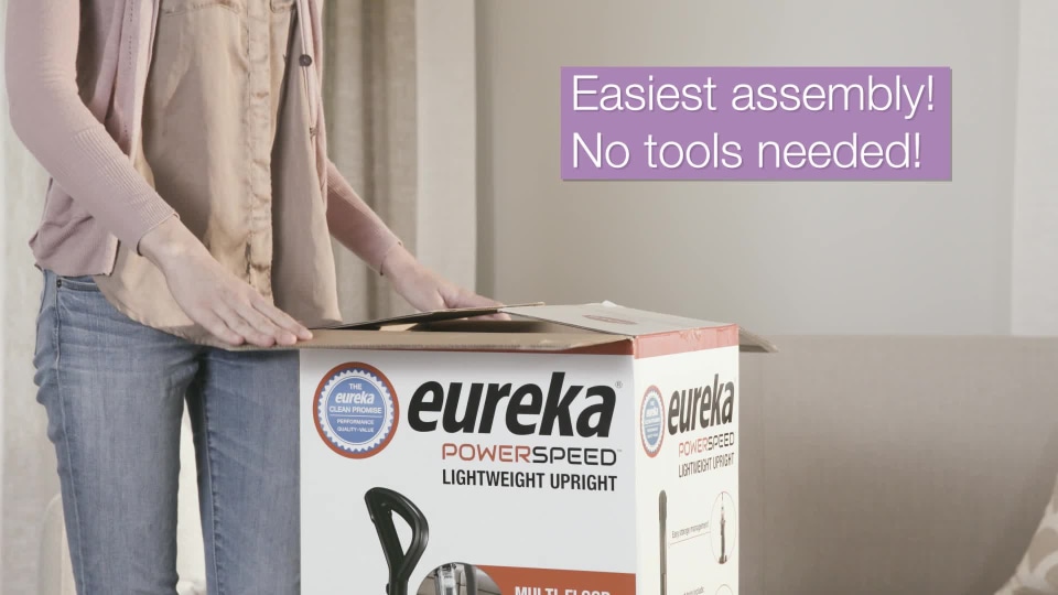 Eureka Power Speed MultiSurface Lightweight Upright Vacuum, NEU180