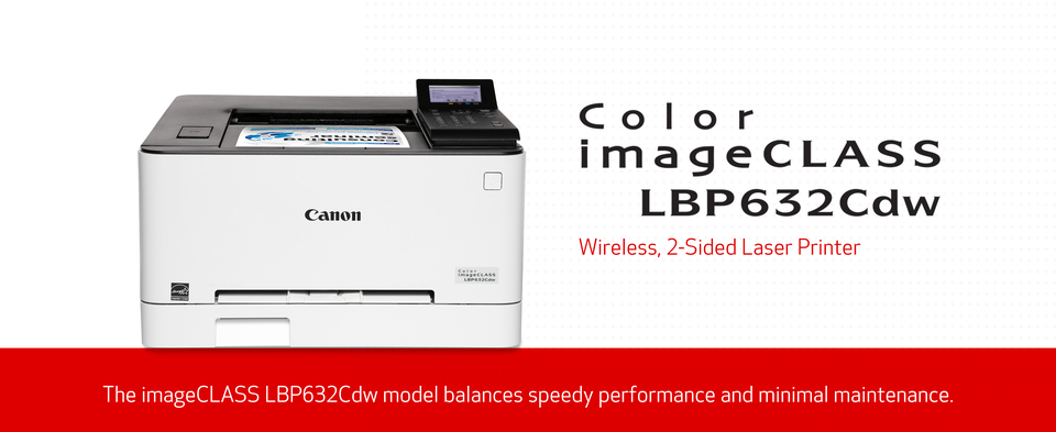  Canon Color imageCLASS LBP632Cdw Wireless Mobile Ready