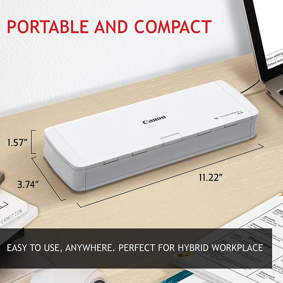Canon imageFORMULA R10 Portable, Mobile Document Scanner | Dell USA