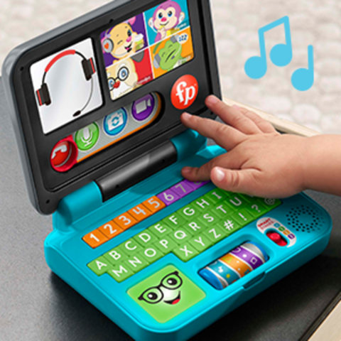 Fisher Price Laugh & Learn Let's Connect Laptop - HCF33