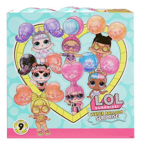 LOL Surprise Water Balloon Surprise Dolls Glitter 4 Ways to Play Reusable Limited Edition Walmart