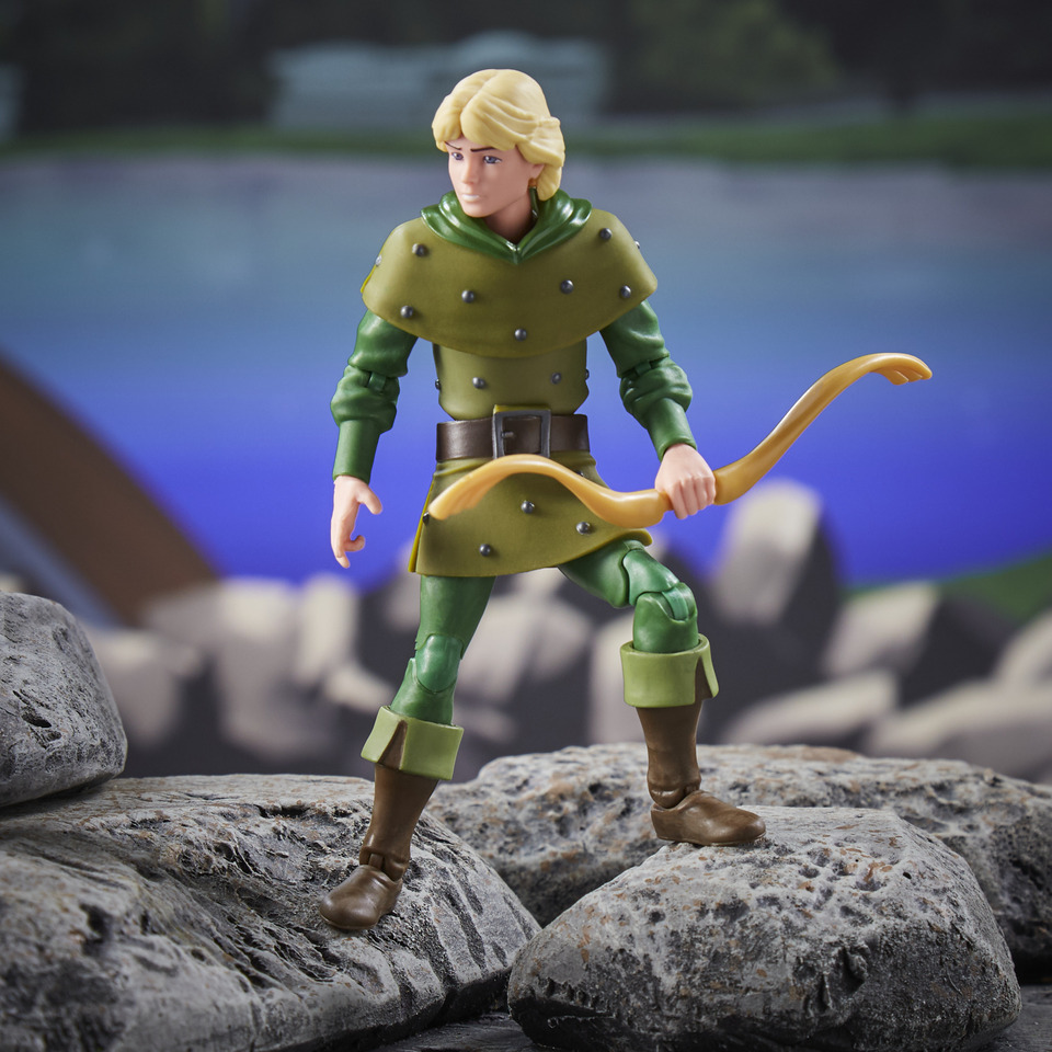thumbnail video image 2 of Dungeons & Dragons Cartoon Classics 6-Inch-Scale Hank the Ranger Action Figure, 2 of 6