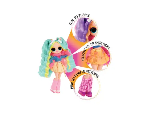 L.O.L. Surprise! OMG Doll Bubblegum D.J. - Poupée De Mode Avec Tenue Fabuleuse à Collectionner