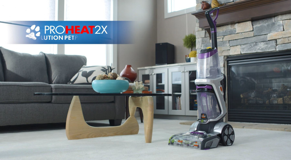 BISSELL Pro Heat 2X Revolution Pet Pro FullSize Carpet Cleaner 1964