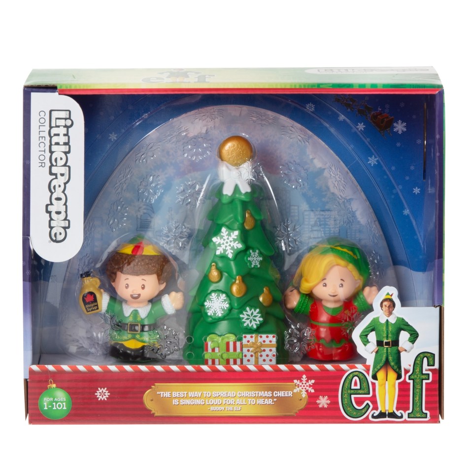 Christmas Little People Collector Sets - Mattel Creations Elf