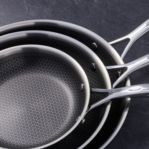 Hxagon 3-pc Fry Pan set