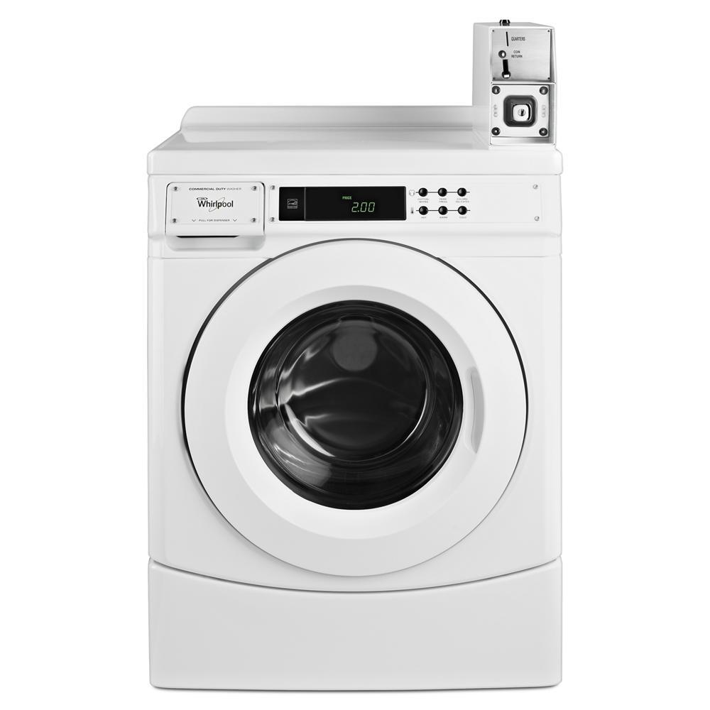 Commercial coin deals operated washing machine