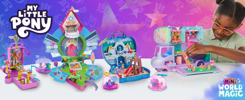 My Little Pony Mini World Magic Epic Mini Crystal Brighthouse Playset with  5 Mini Dolls