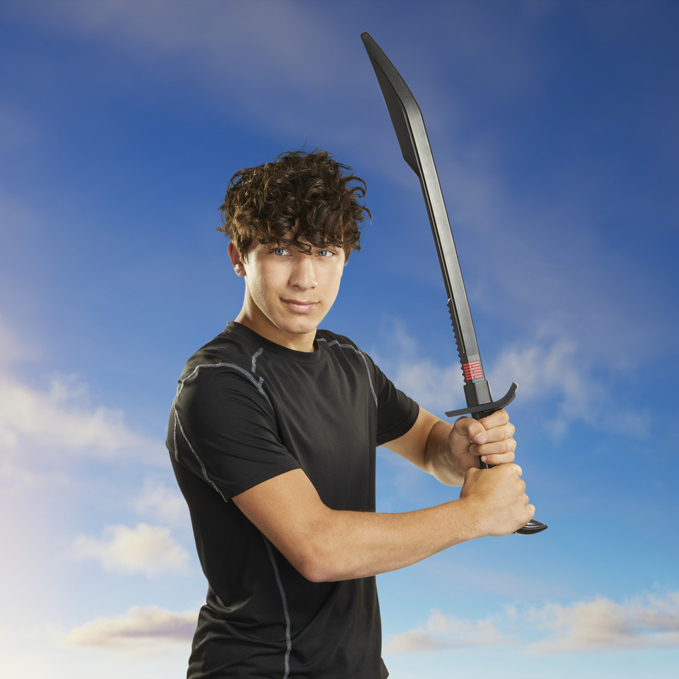 thumbnail video image 2 of Fortnite Victory Royale Series G.I. Joe Collab Snake Eyes Katana Sword Black Costume Accessory, 2 of 11