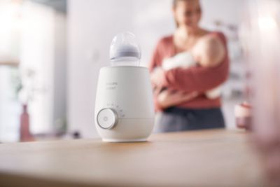 Philips AVENT Fast Baby Bottle Warmer with Smart Temperature Control and  Automatic Shut-Off, SCF358/00 