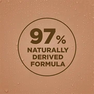 97% NATURALLY DERIVED